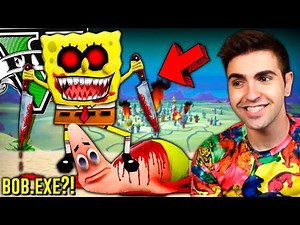 BUSCANDO a *BOB.EXE* en Grand Theft Auto 5 !!🧽😈 🔪