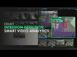 Intrusion Detection Demo - Smart Video Analytics - Alice Security