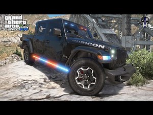 GTA 5 LSPDFR - Blaine County Sheriff - Unmarked Jeep Gladiator Rubicon (NVE)