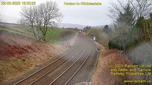 Midland Pullman cruising the roof of England Locomotive Services Group operated #MidlandPullman, powered by #HST power cars 43055 & 43055 cruise south through #Horton with the Settle & Carlisle Pullman. ℹ️ 1Z23 #Carlisle to #PottersBar 🎦 #HortonInRibblesdale 📅 22/02/23 Settle Carlisle Railway CRP Friends of the Settle-Carlisle Line 125 Group 125 Preservation | Railcam