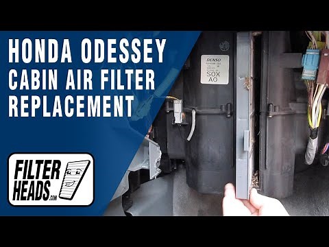 How to Replace Cabin Air Filter 2004 Honda Odessey | AQ1054