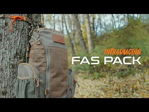 FAS PACK - For All Saddle Hunters. We created the most modular and versatile saddle hunting pack