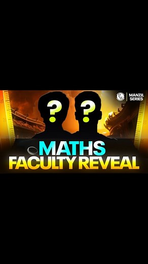 JEE WALLAH on Instagram: "MANZIL 2025 Mathematics Faculty Reveal🔥 || Legendary DUO of Maths ⚡️ #JEE2025 #MANZIL2025"