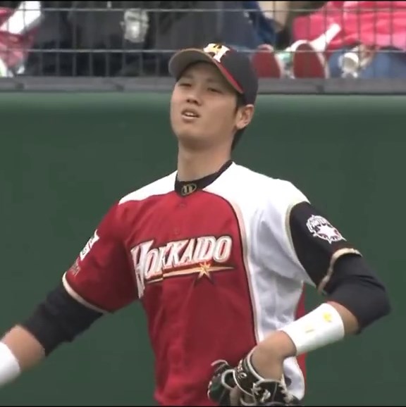 大谷翔平 レーザービーム集