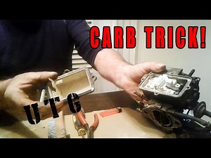 Carburetor Rebuilding Trick For Beginners