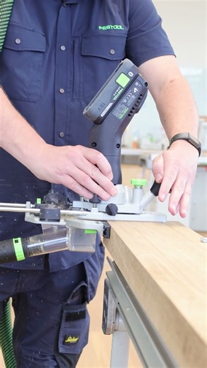 Festool's new cordless edge router range 💚🔋