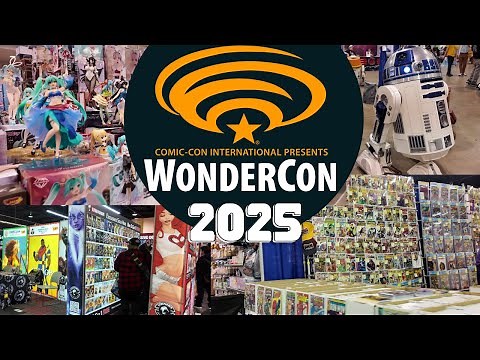 WonderCon 2025 Walkthrough in 4K | Anaheim Convention Center Comics, Cosplay & Collectibles Tour🦸‍♂️