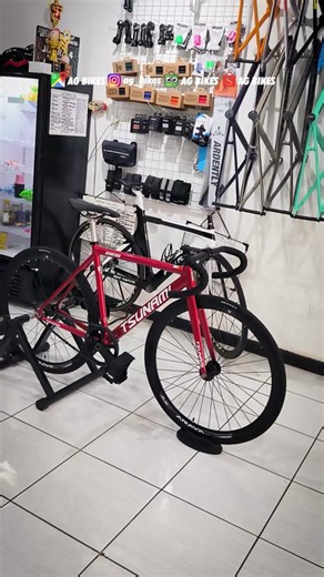 Customer dari Cilegon Banten langsung ke toko untuk Fitting sampe nyaman 🫡 #bukanasalrakit #fixie #fixedgear #sepedafixie #agbikes