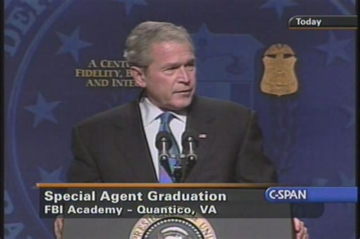 Graduation Ceremony for FBI Special Agents