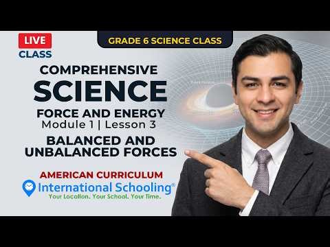 Grade 6 Science | Balanced & Unbalanced Forces | Module 1 Lesson 3 | Live Class