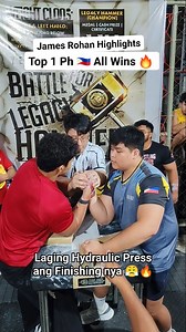 177K views · 2.5K reactions | James Rohan Cruz All Matches Highlights Official Top 1  Ph Year ender Tournament 2025 Battle for Legacy Hammer at Sky Hoopx Tondo Manila #armwrestling #philippines #followers #fbreelsfypシ゚viralシ #fbreels2025ツ #tournament #bunongbraso2025 | Bunong Braso Underground | Facebook
