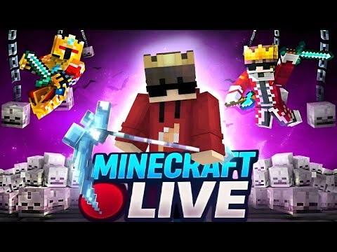 Minecraft Public Smp Live | 24/7 Public Server | Java + Pe | #minecraftlive #minecraft