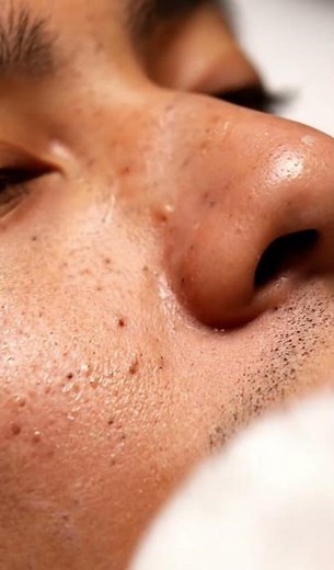ASMR Vacuum Pore Cleaning | Satisfying Skin Transformation