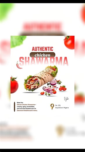 Day 2/90 | Design Challenge pt. 1 | Food Flyer | Canva Tutorials | How to Design a flyer