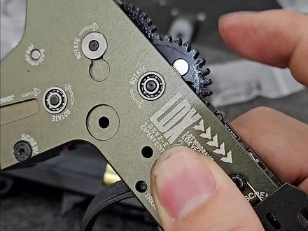 LDT LDX 2.5 7075 优化外走线#wargame #真人cs #战术装备 #军迷发烧友