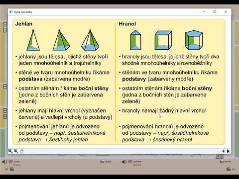 Opakování (geometrická tělesa), Geometrie pro 5.roč., str. 48, cv. 1 úvod