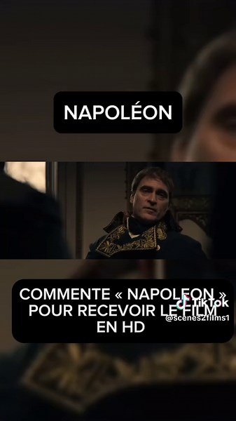 Napoleon sorti le 22 11 23 au cinéma 🎬 Commente « Napoleon » pour le recevoir en HD 🔥 #napoleon #napoleonmovie #joaquinphoenix #cinema #movie #film #netflix #pourtoi #fyp