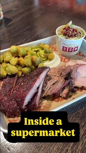 TEXAS BBQ in a GROCERY STORE? HEB True Texas BBQ review #foodreview #texasbbq #bbq #worthit