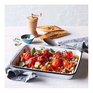 They say life is what you make of it, but we say life is what you bake of it! We're loving our oven baked tomatoes and beans... | Blush Tomatoes | Facebook