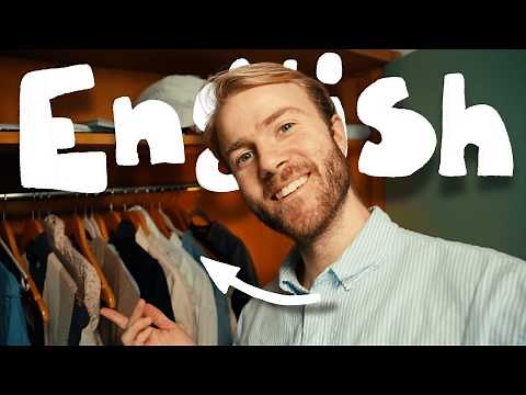 Learn English Clothes Vocabulary (B1-B2) | Comprehensible Input