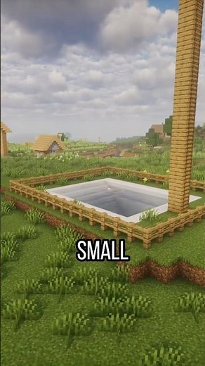 Add a diving board to your pool in Minecraft