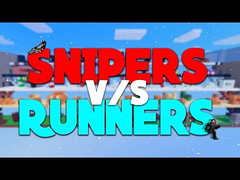 Snipers V/S Runners Map (Roblox Bedwars)
