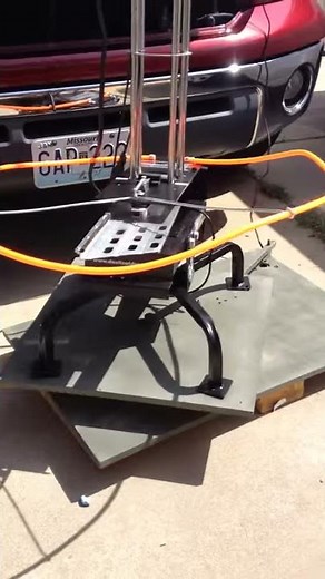 Homemade trap wobbler / oscillating table , do all wobble aerial assult