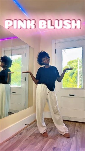 Pink Blush dance tutorial. This dance is by @official_romy_sanchez