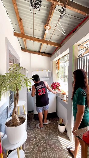 45K views · 592 reactions | Bagong set up ng aming laundry area.Ang linis kase wala yung tambak na labahin Hindi friday pero ito ang ulam for today #minivlog #adayinmylife #buhaynanay #fyp | Nanay Ella and Val | Facebook