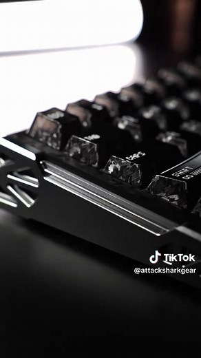 🦈 ATTACK SHARK R68 HE – The Carbon Fiber Magnetic Keyboard Built for Competition. Featuring a 60% carbon fiber top case and 8KHz wired connectivity, it delivers 0.005mm rapid trigger precision with full support for RT, Snap Tap, and DKS customization. Equipped with custom magnetic switches, six-layer sound dampening, and dual-zone RGB for a clean, responsive, and deep-sounding typing experience.