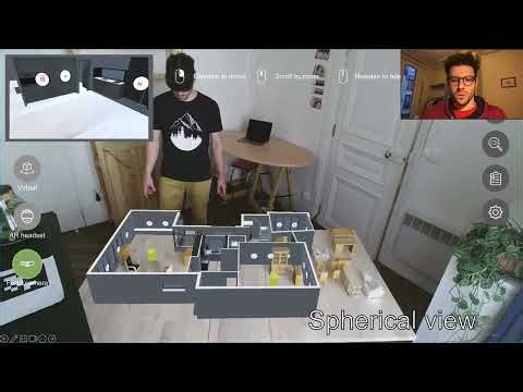 Understanding Multi-View Collaboration between Augmented Reality and Remote Desktop Users