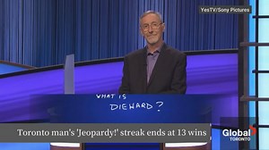 Toronto man Ray Lalonde’s Jeopardy streak ends at 13 wins