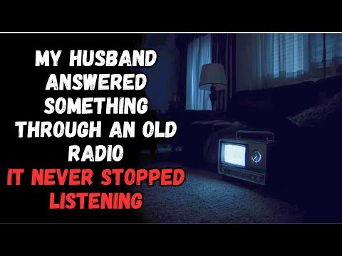 My Husband Answered Something Through an Old Radio... It Never Stopped Listening
