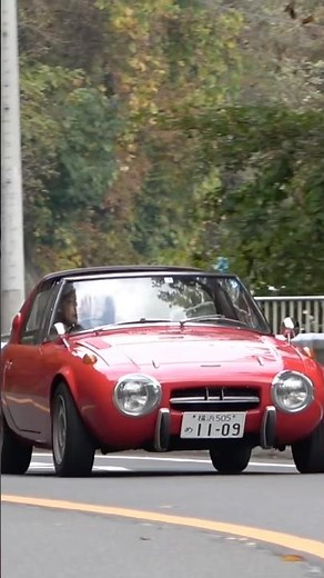 トヨタスポーツ800、初代ジムニー、インプレッサ通過シーン。 #旧車 #jdm #ダムサンデー #往年の名車