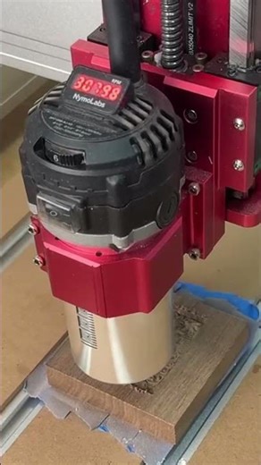 NymoLabs NBX-5040 CNC Machine Engraving — Dragon Plaque Relief