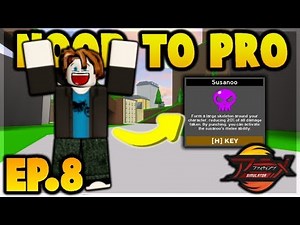 NOOB TO PRO EP.8 - I BECAME SUSANOO!! IN ANIME FIGHTING SIMULATOR! (ROBLOX)