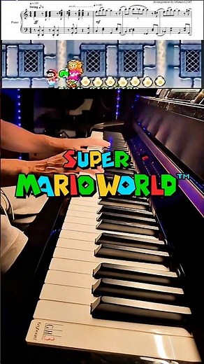 Super Mario World : Ending Theme - Piano