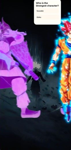 Sasuke vs Goku