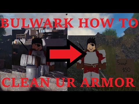 How to clean your armor in Bulwark [|ROBLOX|]