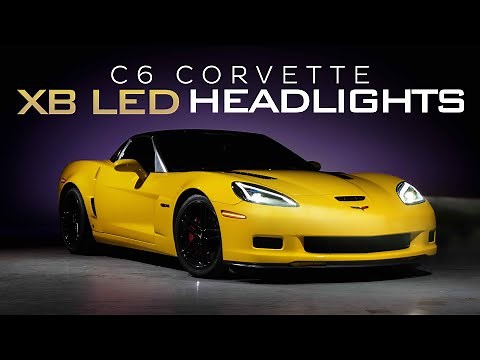Revamp Your C6 Corvette with Morimoto XB LED Headlights Inspired by the C8 | Step-by-Step Install
