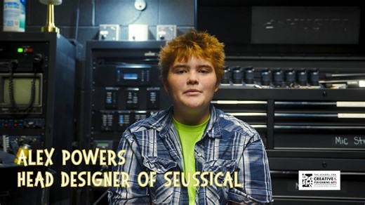 🎨✨ Behind the Scenes with Alex Powers! ✨🎭 Meet Alex Powers, the Head Designer for Seussical the Musical — where imagination meets artistry! In this behind-the-scenes look, Alex shares how color, creativity, and collaboration bring the world of Seuss to life. From sketches to stage, every design choice helps tell the story! 💡🎶🐘 🎟️ Don’t miss the magic — Seussical the Musical November 14–16, 2025 Get your tickets now at the SCPA Box Office or online https://www.showclix.com/event/seussical-t
