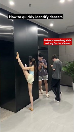 This stretching is so easy, it's a basic skill for dance students