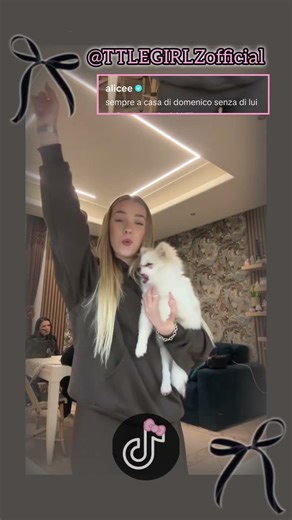ALICE MORDENTI È A CASA DI DOMENICO SENZA DI LUI ˚˖𓍢ִ໋🖤✧˚.🩷༘⋆ #tiktokitalia #perte #virale