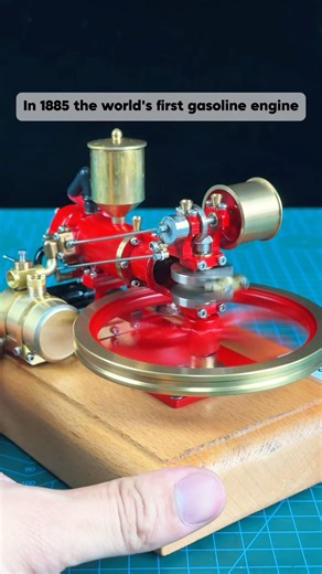 Mercedes-benz engine No.1 model #engine #enginemodel #miniengine #modelkit #retro