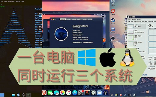 单显卡直通Windows/MacOS Linux - QEMU/KVM