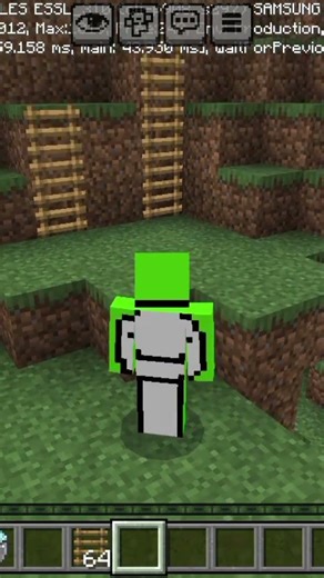 Dream gameplay in minecraft #minecraft #shorts