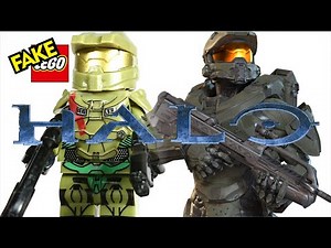 Unofficial Lego Master Chief John-117 Halo Custom Minifigure by MG Blocks MG0137