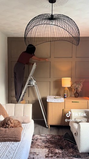 Transforming My Living Room with Dark Brown Paint
