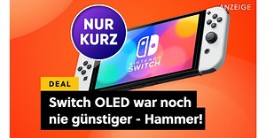 Jetzt aber schnell: Die Switch OLED bekommt ihr nur noch ultrakurz viel günstiger als je zuvor!