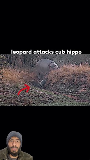 Hippo 🦛VS Leapard